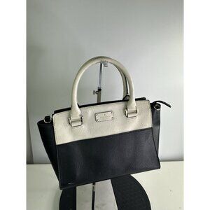 Kate Spade New York Hand Bag Black & White (missing crossbody)